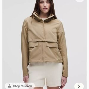 Lululemon Athletica Tan Utility Jacket